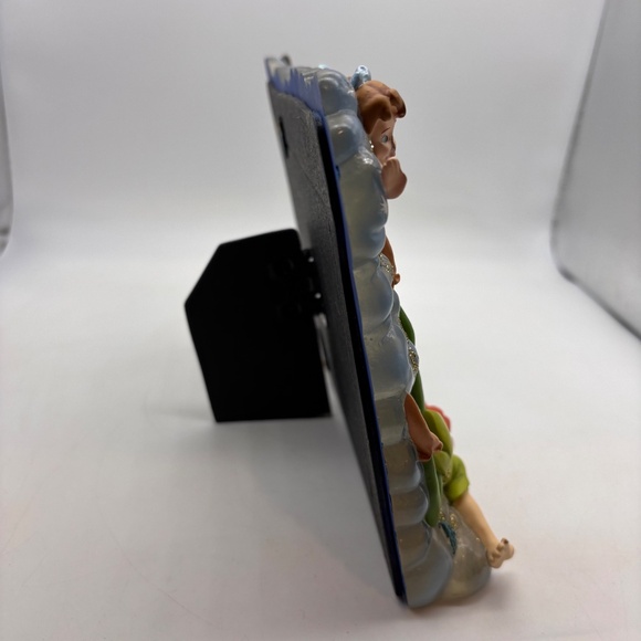 Disney Parks Faries Tinkerbell Peter Pan Castle 3D Ceramic Photo Frame - Picture 10 of 16